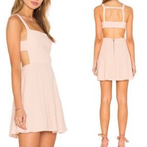 NBD X The Naked Twins Take Care Apron Front Dress